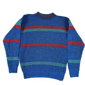 Vintage Apparatus Striped Grampa Sweater Sz XL